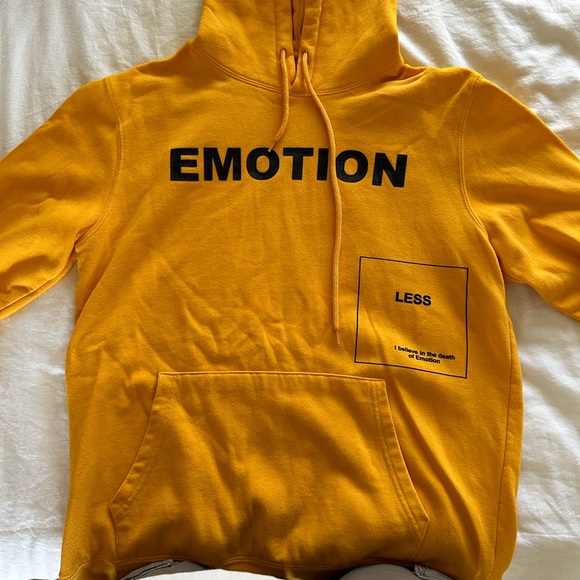 Yellow Forever 21 Hoodie - Picture 1 of 2